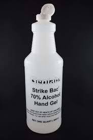 08989 1 QT. Strike Bac 70% Alcohol Hand Gel