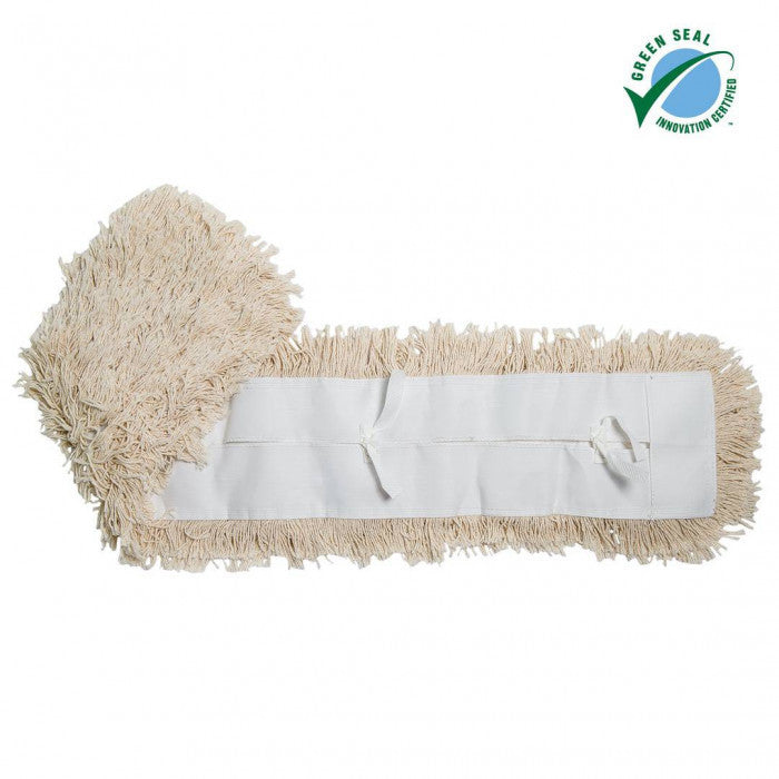 18" Dust Mop white cut - end cut performance plus