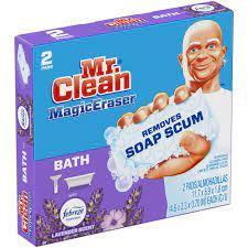 Mr. Clean Magic Eraser Bath, Lavender 2pk