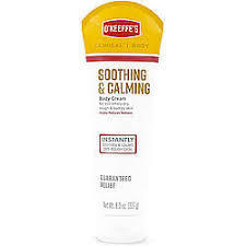 O'KEEFE'S Soothing and Calming Body Cream, 8oz Tube