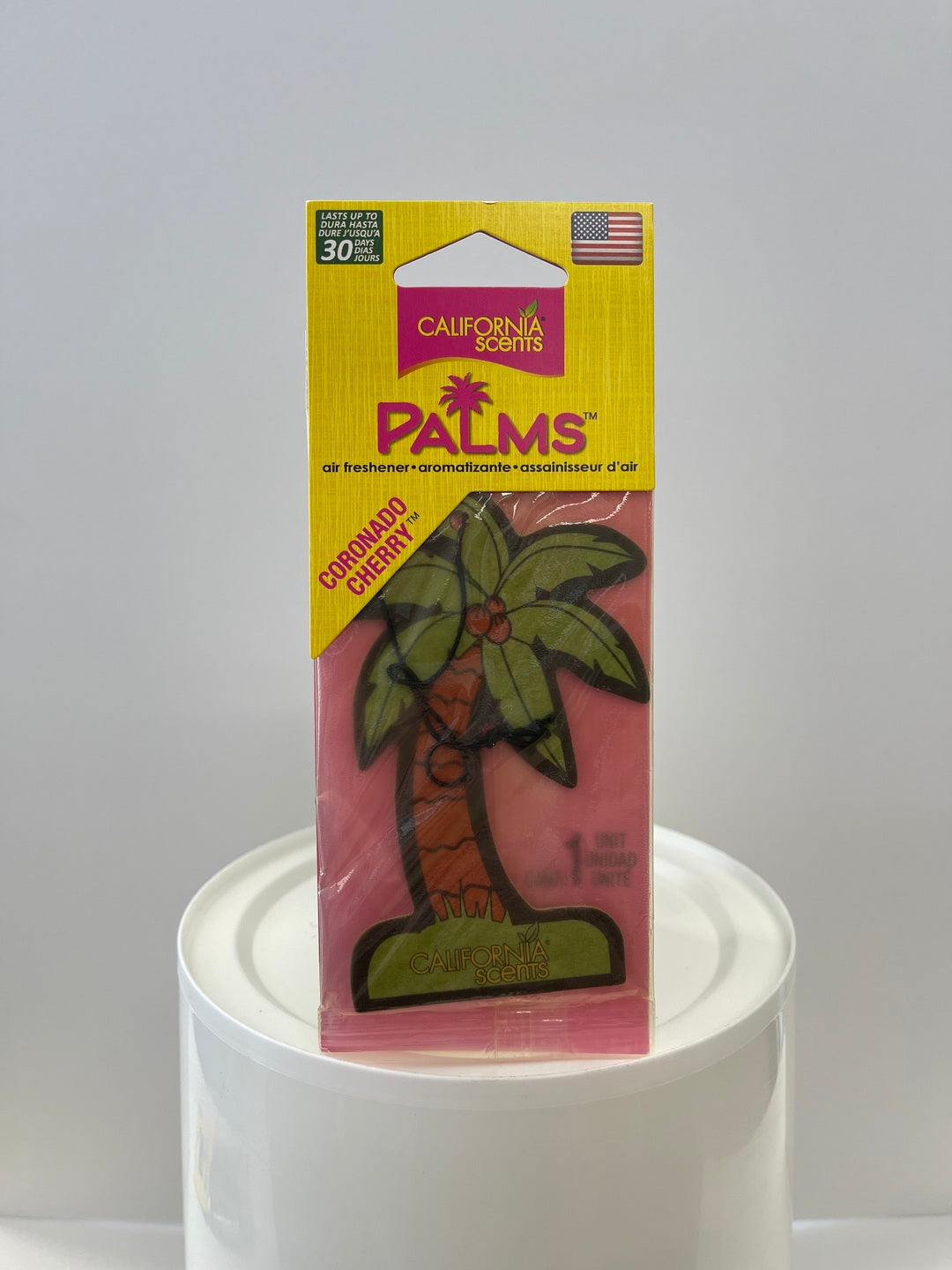 Coronado cherry Palms Hang Air Freshner