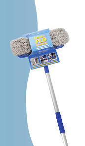 ETTORE Extend-A-Flo Auto Wash Brush  10" /72" Handle