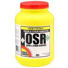 Odor and Stain Remover OSR,  112 oz