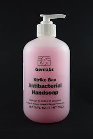 Strike-Bac Antibacterial Hand Soap, 18OZ