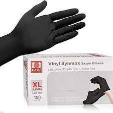 VINYL SYNMAX EXAM GLOVES (XL)