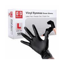 VINYL SYNMAX EXAM GLOVES,  Large