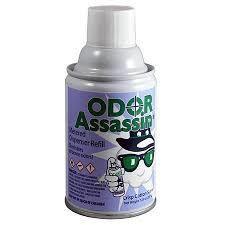 ODOR ASSASSIN Crisp Cotton Metered Air Freshener