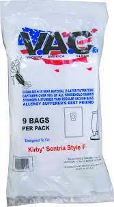 V. A. C.  Kirby Sentria Style F/twist VAC 21  (9pk)