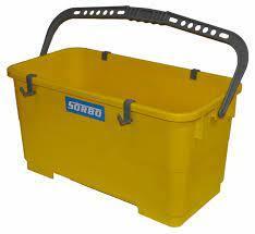 SORBO 18" Yellow Utility Bucket w/Clips