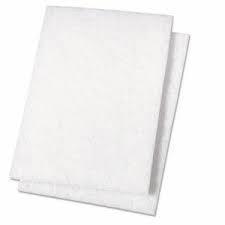 THIN LIGHT DUTY PAD,  WHITE