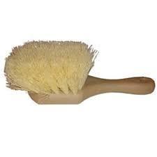 8" Yellow Poly Pot Brush