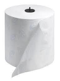 TORK MATIC 1-ply Hand Towel Roll, White  (6 rolls)