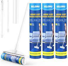 DELOMO LARGE LINT ROLLER W/POLE