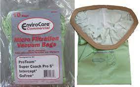 ENVIROCARE ProTeam Super Coach Pro 10 Bags  (10pk)