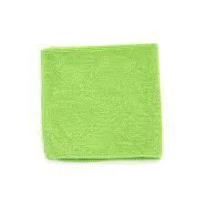 MICROWORKS Green Microfiber Towels 16x16 (12ct)