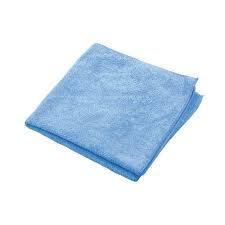 MICROWORKS Blue Microfiber Towel 12"x12" (12ct)