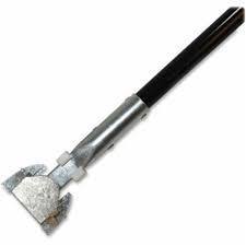 Clip-on Dust Mop Handle, Vinyl coated Steel Handle