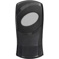 DIAL FIT Universal Manual Dispenser, 1.2 Liter, BLACK