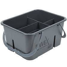 LAVEX  Cleaning Caddy/4 Compartment, 11.5Lx9W