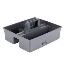 LAVEX Cleaning Caddy/3 Compartment,  15.25Lx13.25W