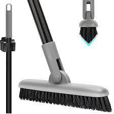 Grout Scrubber Brush with Handle, 49"