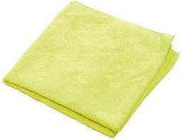 MICROWORKS Yellow 16 x 16 Microfiber, Individual Cloth