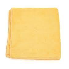 MICROWORKS Premium Gold Microfiber 16 x 16, Individual Cloth