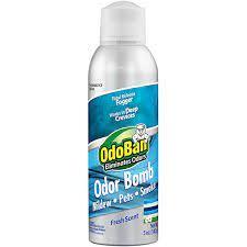 ODOBAN One Shot Total Release Fogger Odor Bomb, Fresh Linen (5 oz)