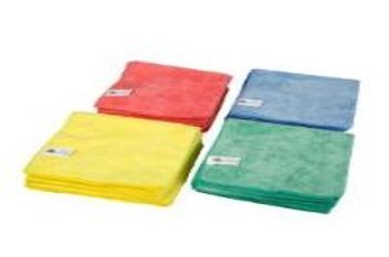 Premium Microfiber Cloth  BLUE 16X16 12PK (COLOR BAG)