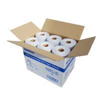 SunnyCare Hardwound Roll Paper Towels White, Recycled, 1-Ply 8"x 600' /Roll; 12Rolls/Case