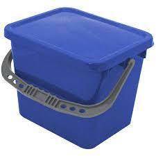 3.5 Gallon Bucket w/Lid, BLUE