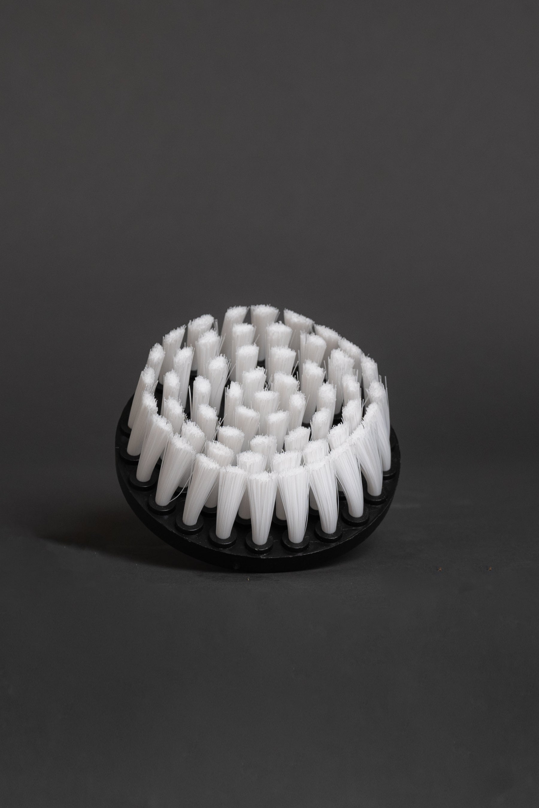 Plastic Round Electric Drill White Brush