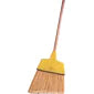 ANGLE BROOM Flagged with Wooden Handle