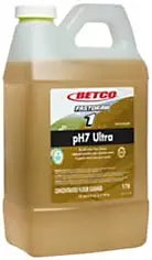 Betco® pH7 Ultra Neutral Cleaner, Lemon Scent, 2 L Bottle, 4/Carton